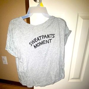 Sweatpants moment